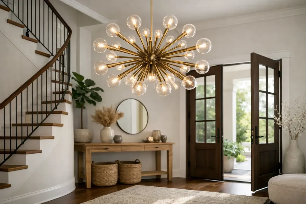 Statement Lighting for Entryway Style