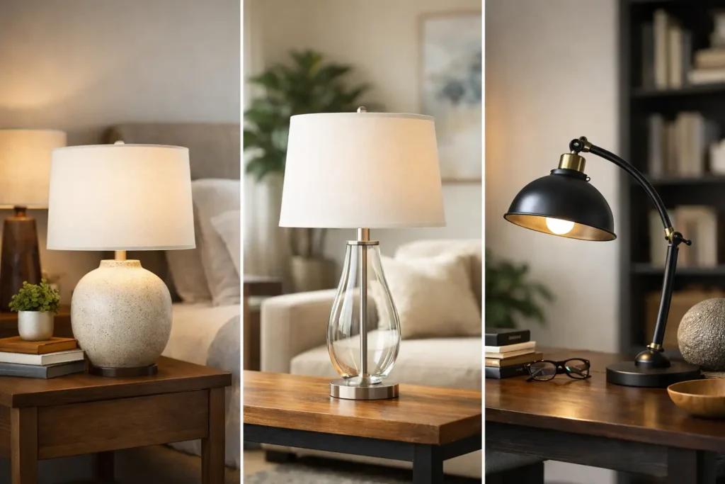 How to Choose Table Lamps for Any Room