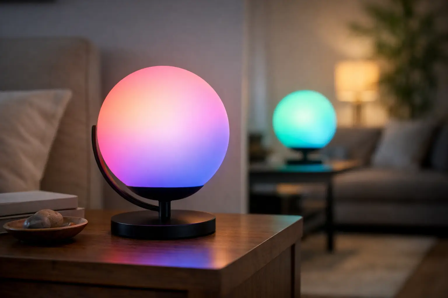 Customizable Globe Lamp Colors That Fit Your Room